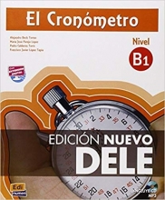 کتاب زبان اسپانیایی ال کرونمترو El Cronometro B1: Book + CD