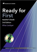 کتاب معلم ردی فور فرست ویرایش سوم  Ready for First (3rd Edition) Teacher's Book with CD