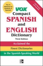 کتاب زبان Vox Compact Spanish and English Dictionary 3rd