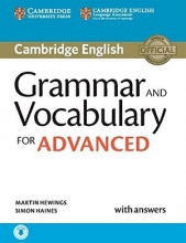کتاب گرامر اند وکبیولری فور ادونس Grammar and Vocabulary for Advanced Book