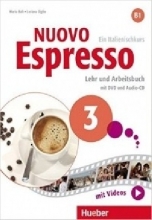 کتاب ایتالیایی اسپرسو Nuovo Espresso 3 (Italian Edition): Libro Studente B1+DVD