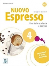 کتاب ایتالیایی اسپرسو Nuovo Espresso 4 (Italian Edition): Libro Studente B2+DVD
