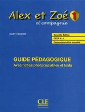 کتاب  Alex et Zoe - Niveau 1 - Guide pedagogique