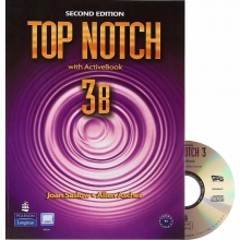کتاب آموزشی تاپ ناچ ویرایش دوم Top Notch 3B+CD 2nd edition