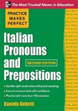 کتاب زبان ایتالین پرونونس اند پریپوزیشنز Practice Makes Perfect Italian Pronouns And Prepositions
