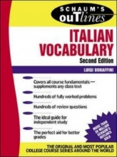 کتاب Schaum's Outline of Italian Vocabulary,