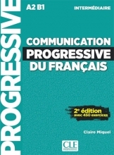 کتاب فرانسه کامیونیکیشن پروگرسیو Communication progressive - intermediaire + CD - 2eme edition