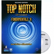 کتاب آموزشی تاپ ناچ فاندامنتال A ویرایش دوم Top Notch Fundamentals A +CD 2nd edition