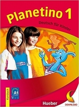 کتاب آلمانی کودکان پلنتینو Planetino 1 :Kursbuch + Arbeitsbuch MIT CD