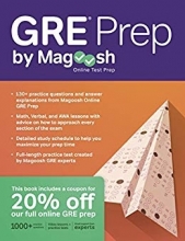 کتاب جی آر ای پریپ بای مگوش GRE Prep by Magoosh