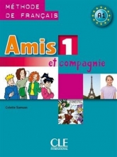 کتاب زبان Amis et compagnie - Niveau 1 + Cahier +CD