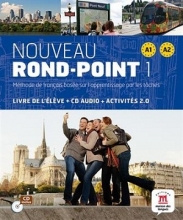 کتاب زبان Nouveau Rond-Point 1 + Cahier + CD audio