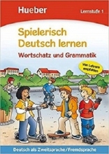 کتاب دستورزبان آلمانی Spielerisch Deutsch lernen: Lernstufe 1 - Wortschatz und Grammatik