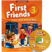 کتاب امریکن فرست فرندز (American First Friends 3 ( SB+WB+CD