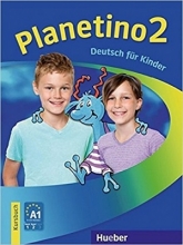 کتاب آلمانی کودکان پلنتینو Planetino 2 :Kursbuch + Arbeitsbuch MIT CD