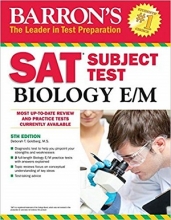 کتاب Barrons SAT Subject Test Biology EM 5th Edition