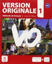 کتاب آموزشی فرانسوی Version Originale 1 + CD audio + DVD