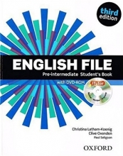 کتاب آموزشی انگلیش فایل پری اینترمدیت ویرایش سوم English File Pre-intermediate Student Book 3rd