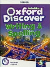 کتاب آکسفورد دیس کاور رایتینگ اند اسپلینگ 5 ویرایش دوم Oxford Discover 5 2nd - Writing and Spelling
