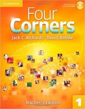 کتاب معلم فور کورنرز ویرایش قدیم Four Corners Level 1 Teacher's Edition