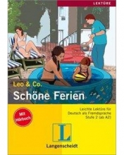 کتاب داستان آلمانی Leo & Co.: Schone Ferien (Stufe 2) - mit CD
