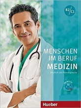 کتاب منشن ایم بروف مدیزین Menschen im Beruf - Medizin: Kursbuch B2/C1