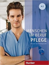 کتاب آلمانی منشن ایم بقوف فلیگه  Menschen Im Beruf Pflege: Kursbuch A2 + CD