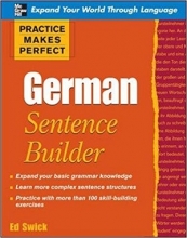 کتاب المانی Practice Makes Perfect German Sentence Builder