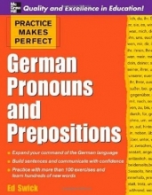 کتاب زبان آلمانی پرکتیس میکس پرفکت Practice Makes Perfect: German Pronouns and Prepositions