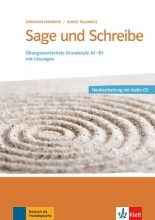 کتاب آلمانی Sage und schreibe. Übungswortschatz Grundstufe Deutsch A1-B1 + CD