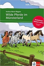 کتاب داستان آلمانی Wilde Pferde im Munsterland A2 + CD