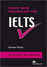 كتاب زبان چک یور انگلیش وکبیولری فور آیلتس Check your English Vocabulary for IELTS