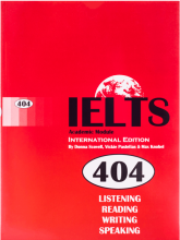 کتاب زبان 404 اسنشیال تست فور ایلتس اکادمیک 404 Essential Test For IELTS Academic with CD