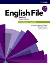 كتاب آموزشی انگلیش فایل بگینر ویرایش چهارم English File Beginner (4th) SB+WB+CD