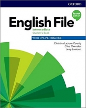 كتاب انگلیش فایل اینترمدیت ویرایش چهارمEnglish File intermediate (4th) SB+WB+CD