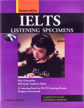 کتاب زبان آیلتس لسینینگ اسپسیمنت IELTS Listening Specimens 2nd+DVD