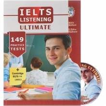 کتاب آیلتس لسینینگ آلتیمیت IELTS LISTENING ULTIMATE +DVD برهانی