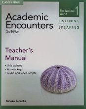 کتاب Academic Encounters Level 1 Teachers Manual Listening and Speaking