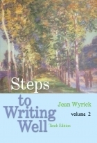 کتاب  Steps to Writing Well Volume 2 Tenth Edition