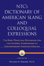 کتاب ان تی سیز دیکشنری اف امریکن اسلنگ NTC's dictionary of American slang and colloquial expressions
