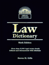 کتاب  Barrons Law Dictionary