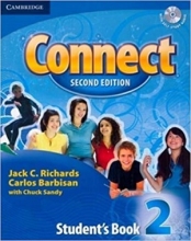 کتاب آموزشی کانکت 2 ویرایش دوم Connect 2nd 2 SB+WB+CD