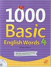 کتاب بیسیک انگلیش وردز 1000Basic English Words 4 + CD
