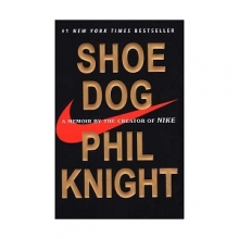 کتاب رمان انگلیسی کفش باز Shoe Dog - A Memoir by the Creator of NIKE