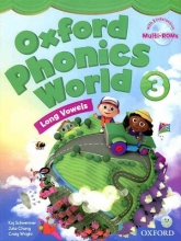 کتاب آکسفورد فونیکس ورد Oxford Phonics World 3 SB+WB+DVD