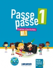 كتاب زبان فرانسوی پسه پسه Passe - Passe 1 - Livre + Cahier + CD