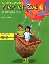 کتاب Alex et Zoe - Niveau 3 - Cahier d'activite + CD