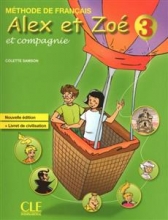 کتاب Alex et Zoe - Niveau 3 - Livre + CD Rom