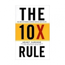 کتاب رمان انگلیسی قانون ۱۰ برابری The 10X Rule