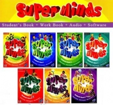 پک کامل کتابهای سوپر مایند Super Minds + CD